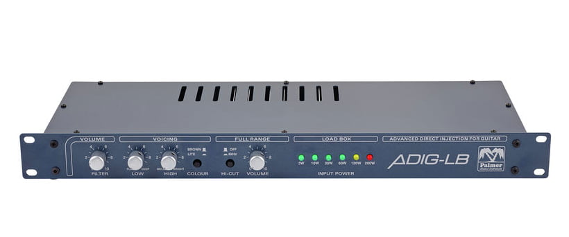 Palmer PGA04 Simulador de Altavoz con Caja de Carga 8 Ohmios