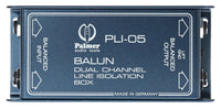 Palmer PLI05 Balun Caja Aislante de 2 Canales 6