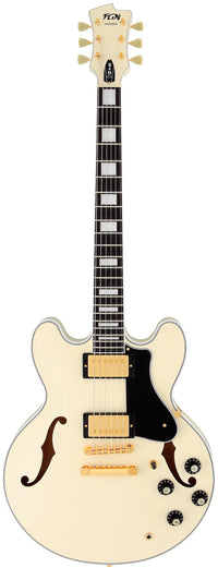 Fujigen MSA-HP-C/AWH Guitarra Eléctrica Antique White 1