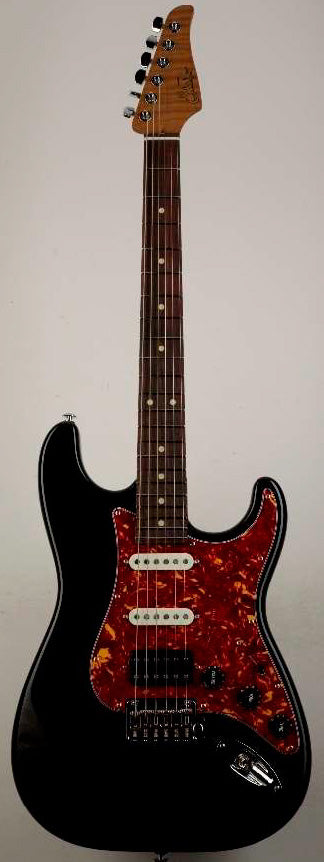 Suhr Classic S Roasted HSS RW BK Guitarra Eléctrica Negra 1