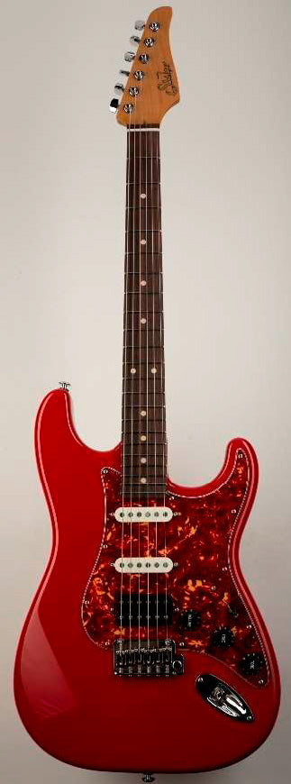 Suhr Classic S Roasted HSS RW DR Guitarra Eléctrica Dakota Red 1