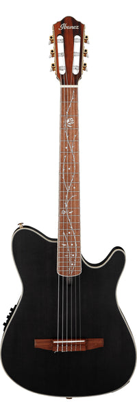 Ibanez TOD10N TKF Tim Henson Signature Guitarra Española Electrificada Transparent Black Flat 1