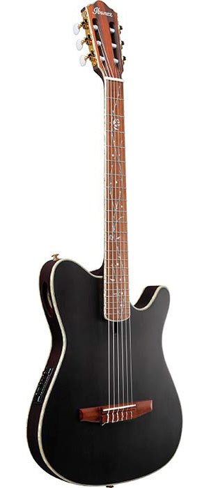 Ibanez TOD10N TKF Tim Henson Signature Guitarra Española Electrificada Transparent Black Flat 2