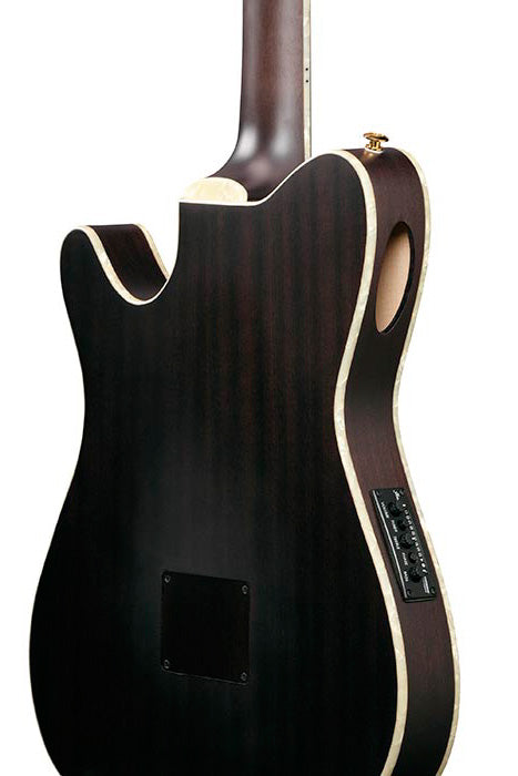 Ibanez TOD10N TKF Tim Henson Signature Guitarra Española Electrificada Transparent Black Flat 9