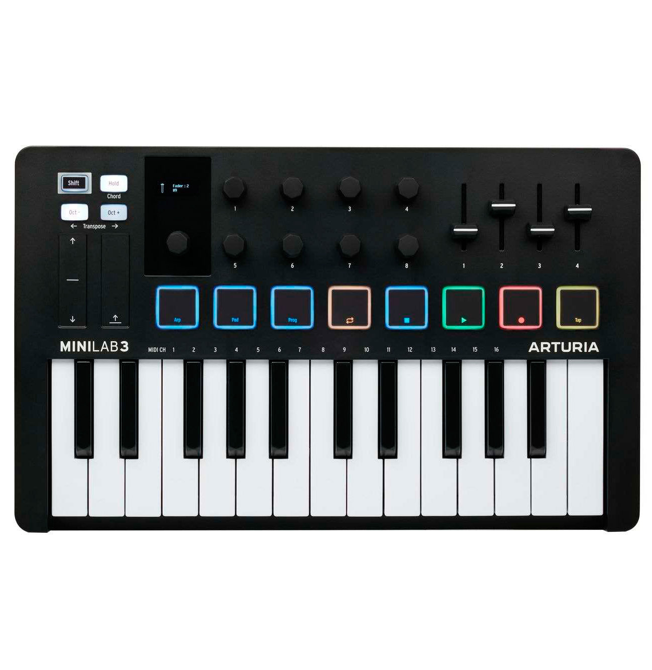 Arturia Minilab 3 BK Teclado Controlador 25 Teclas Negro 1