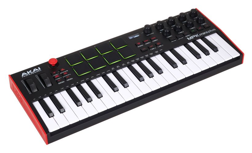 AKAI MPK Mini Plus Teclado Controlador USB 2