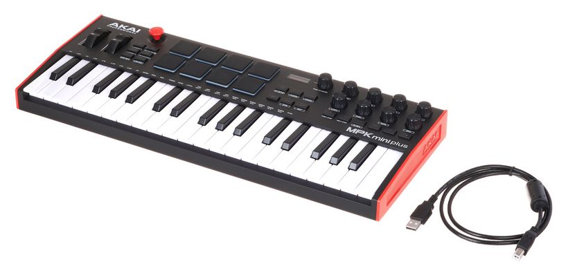 AKAI MPK Mini Plus Teclado Controlador USB 17