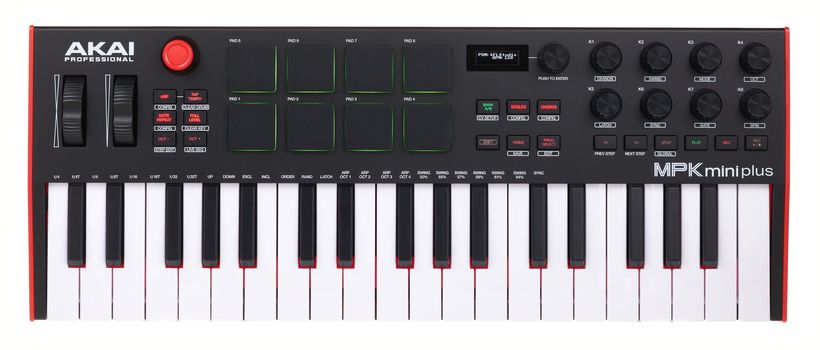 AKAI MPK Mini Plus Teclado Controlador USB 18