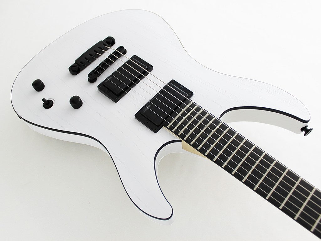 Fujigen JMY2ASHE/OPW Guitarra Eléctrica Open Pore White 5