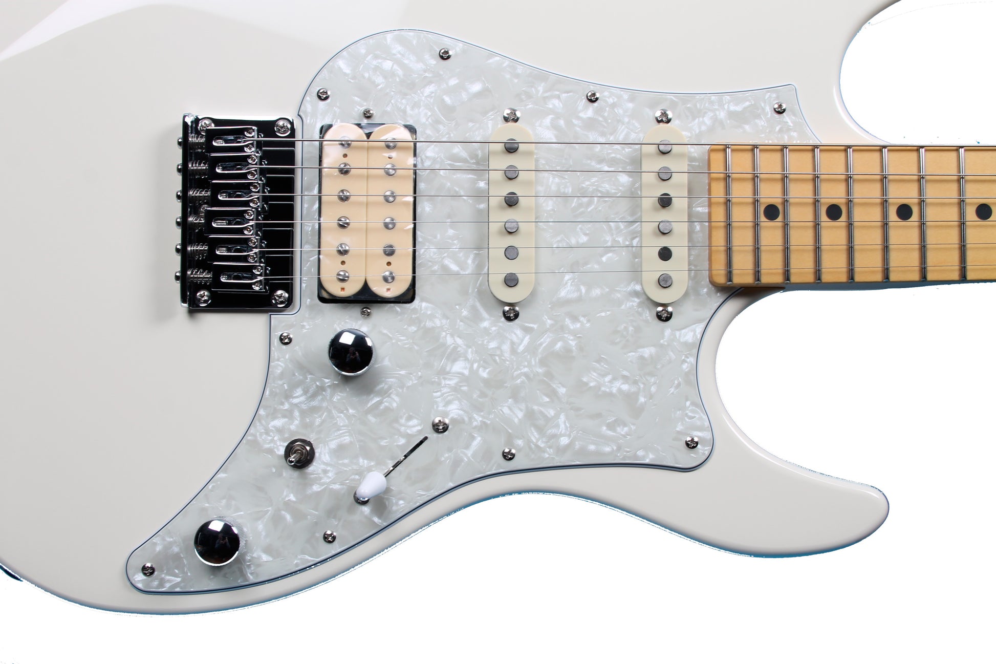 Fujigen BOS-M/AWH Guitarra Eléctrica Antique White 4