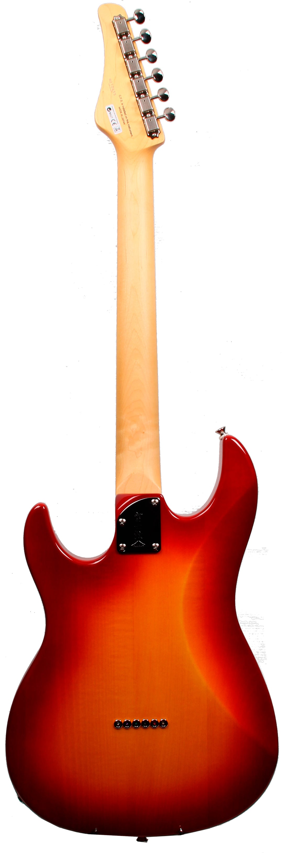 Fujigen BOS-M/CS Guitarra Eléctrica Cherry Sunburst 2