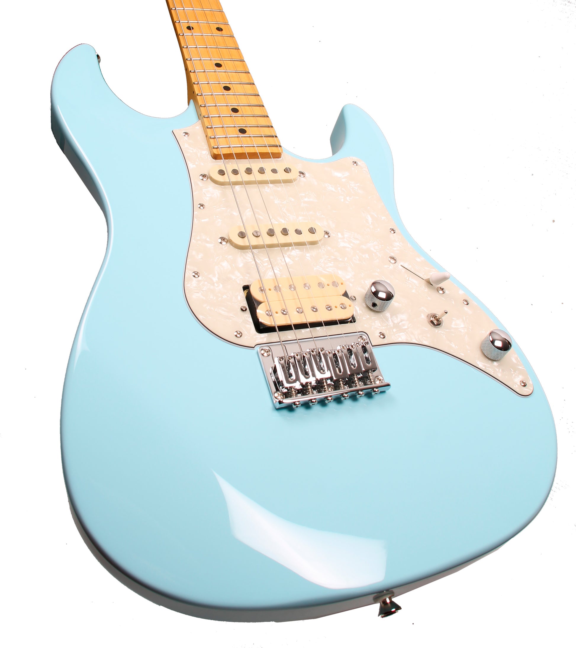 Fujigen BOS-M/MBU Guitarra Eléctrica Mint Blue 7