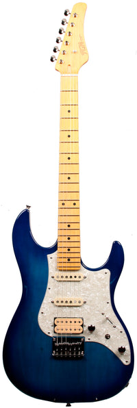 Fujigen BOS-M/TBS Guitarra Eléctrica Transparent Blue Burst 1