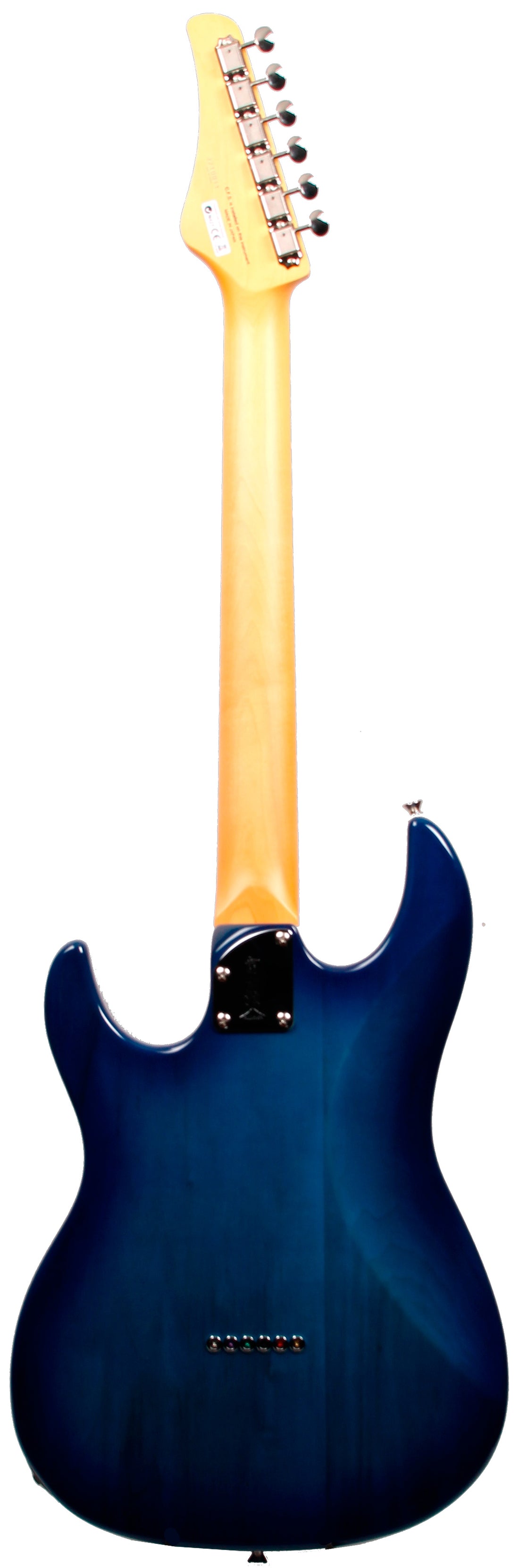 Fujigen BOS-M/TBS Guitarra Eléctrica Transparent Blue Burst 2