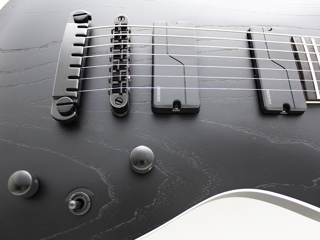 Fujigen JMY72ASHE/OPB Guitarra Eléctrica 7 Cuerdas Open Pore Black 5