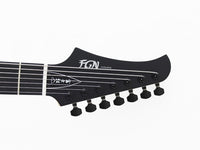 Fujigen JMY72ASHE/OPB Guitarra Eléctrica 7 Cuerdas Open Pore Black 7