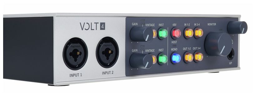 Universal Audio Volt4 Interfaz de Audio USB 7