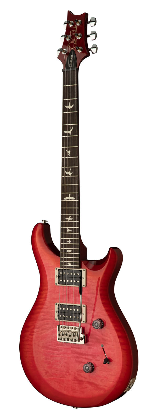 PRS S2 Custom 24 BPCB Guitarra Eléctrica Bonni Pink Cherry Burst 2