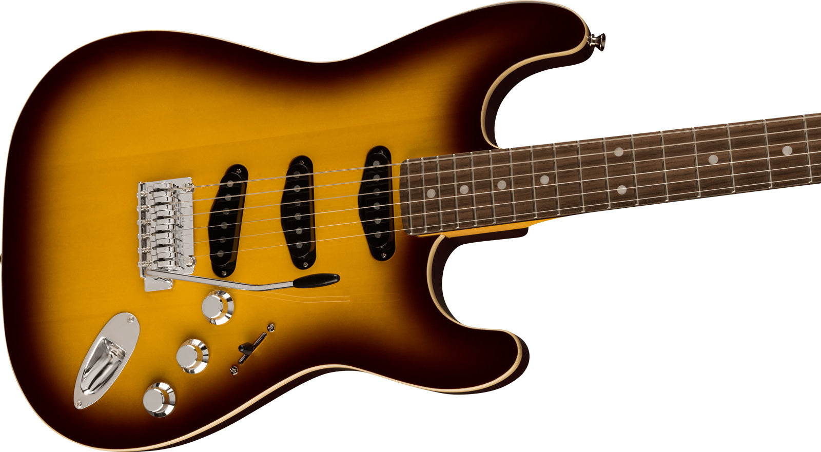 Fender Aerodyne Special Stratocaster RW Guitarra Eléctrica Chocolate Burst 3