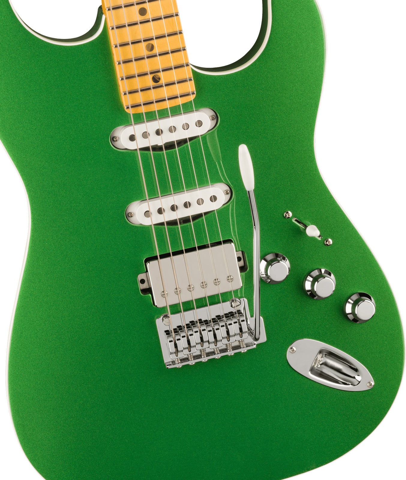 Fender Aerodyne Special Stratocaster HSS MN Guitarra Eléctrica Speed Green Metallic 4