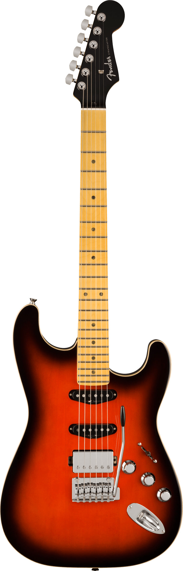 Fender Aerodyne Special Stratocaster HSS MN Guitarra Eléctrica Hot Rod Burst 1