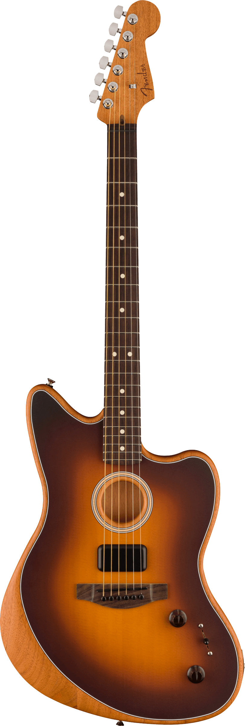 Fender Acoustasonic Player Jazzmaster RW Guitarra Electroacústica 2 Colores Sunburst 1