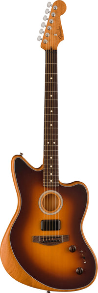 Fender Acoustasonic Player Jazzmaster RW Guitarra Electroacústica 2 Colores Sunburst 2