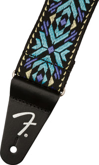 Fender 0990638025 Pasadena Woven Strap Correa Guitarra Blue Snowflake 2