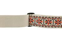 Fender 0990638032 Pasadena Woven Strap Correa Guitarra Lattice Orange 3