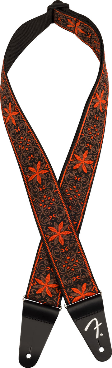 Fender 0990638028 Pasadena Woven Strap Correa Guitarra Orange Wallflower 1
