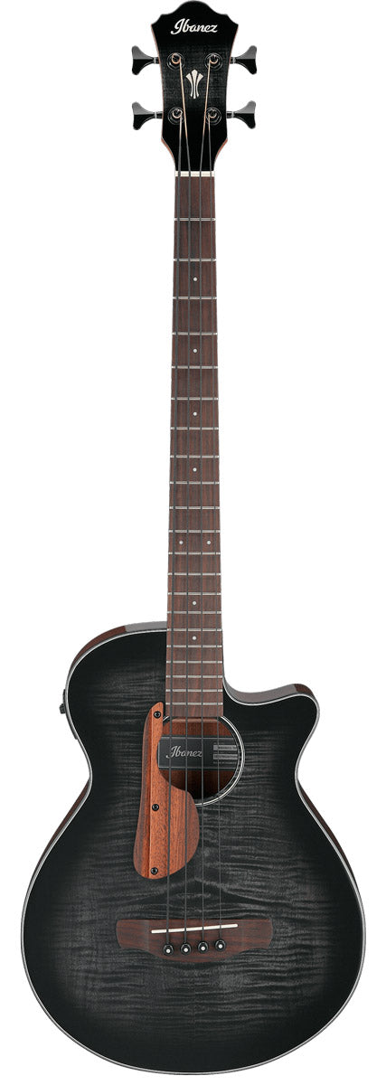 Ibanez AEB25E TKH Bajo Electroacústico Transparent Black Sunburst 1