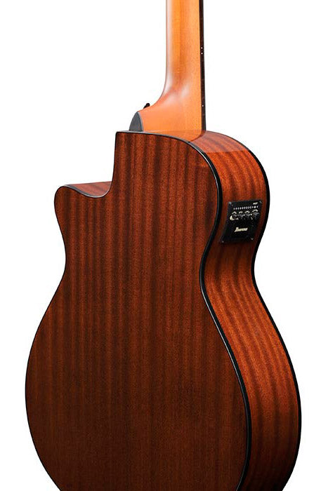 Ibanez AEB25E TKH Bajo Electroacústico Transparent Black Sunburst 4