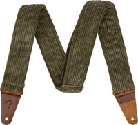 Fender 0990639076 Corduroy Strap Correa Guitarra Antique Olive 1