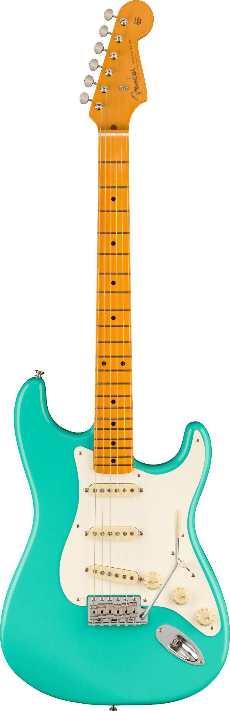 Fender American Vintage II 1957 Stratocaster MN Guitarra Eléctrica Sea Foam Green 1