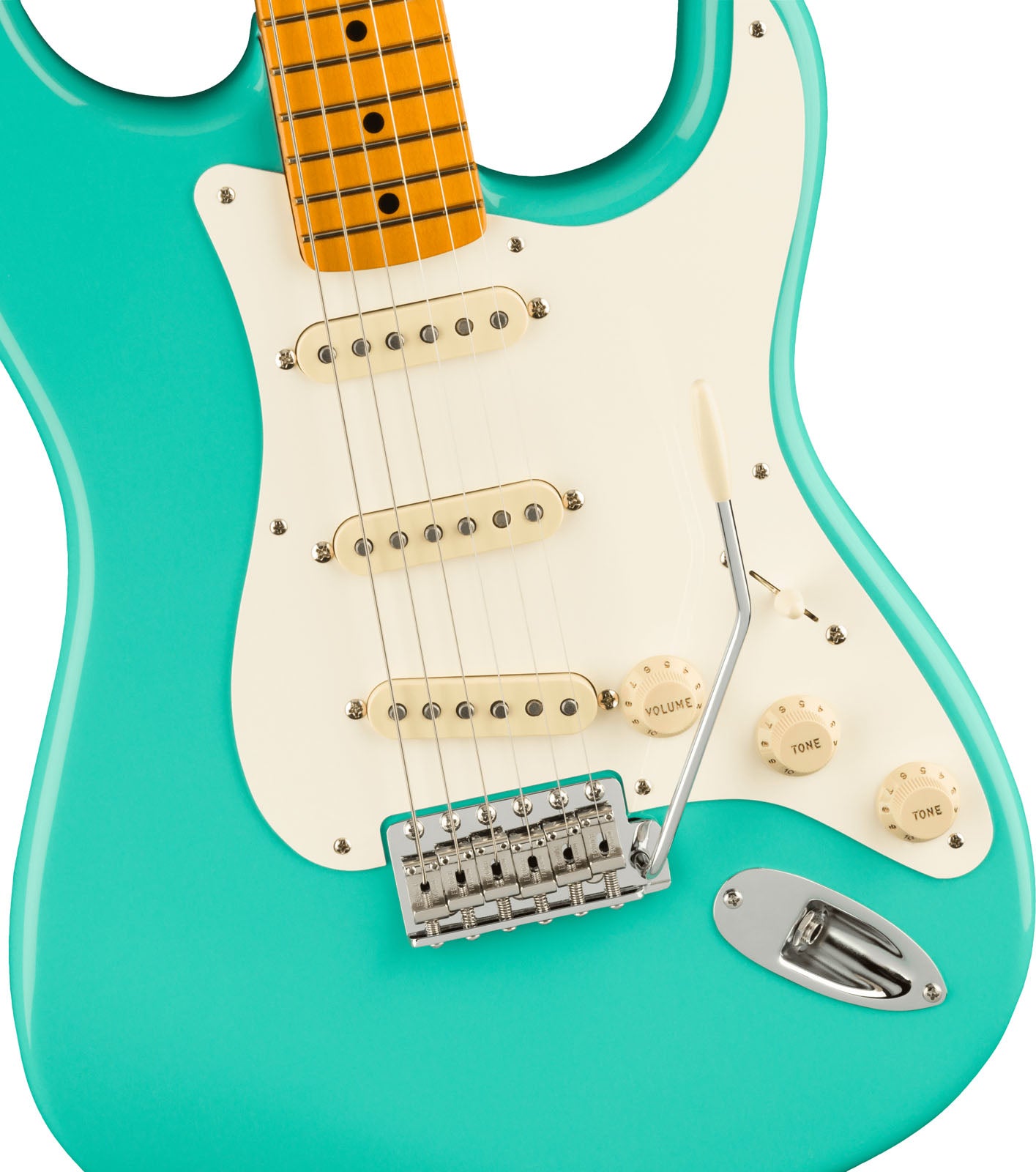 Fender American Vintage II 1957 Stratocaster MN Guitarra Eléctrica Sea Foam Green 4