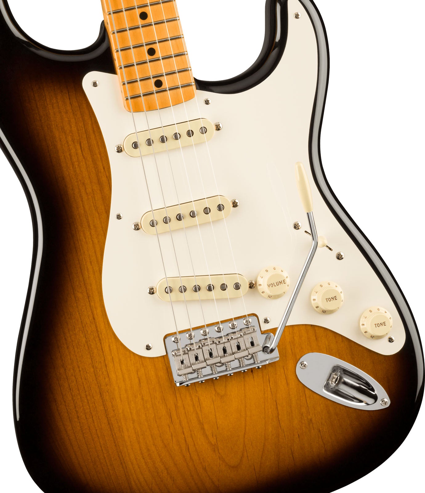 Fender American Vintage II 1957 Stratocaster MN Guitarra Eléctrica 2 Colores Sunburst 4