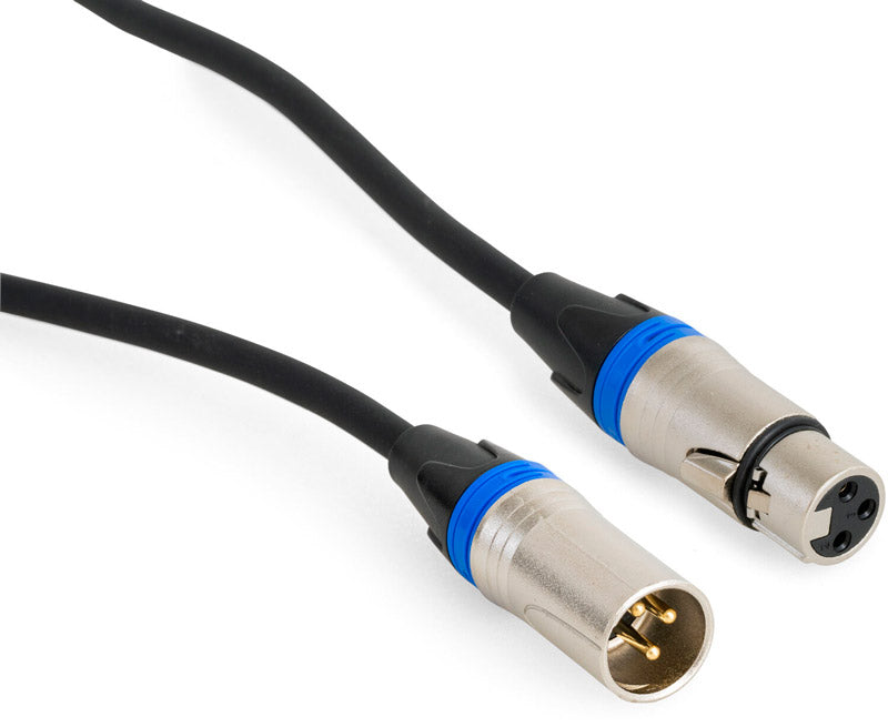 Auvisa 18-5590 Cable Micrófono XLR Hembra a XLR Macho 0.60 Metros 1