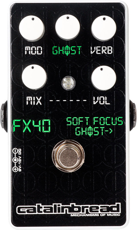 Catalinbread Soft Focus Ghost Pedal Reverb con Modulación 1