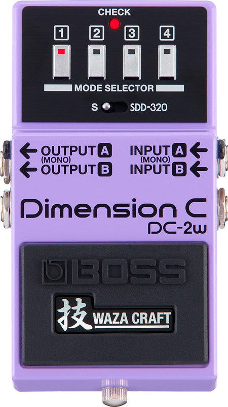 Boss DC-2W Waza Pedal Dimension 1