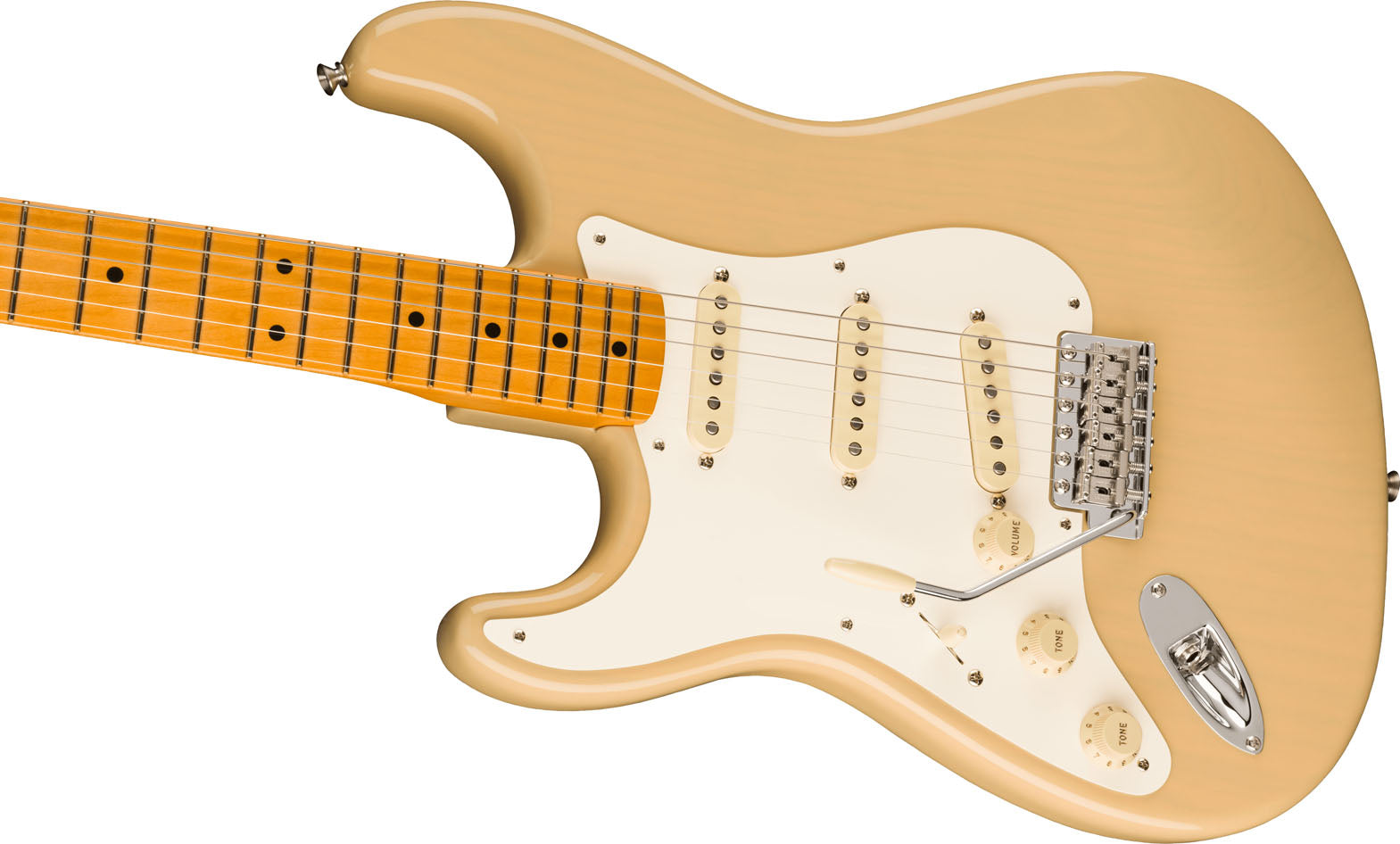 Fender American Vintage II 1957 Stratocaster LH MN Guitarra Eléctrica Vintage Blonde para Zurdos 3