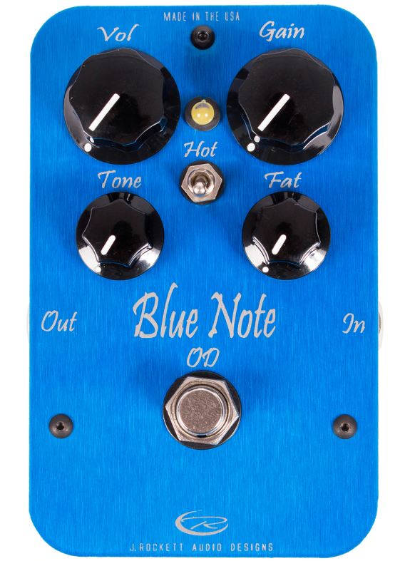 J. Rockett Blue Note OD Pro Series Pedal Overdrive 1