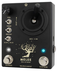 Walrus Melee Black Pedal Reverb Distorsión Negro 2