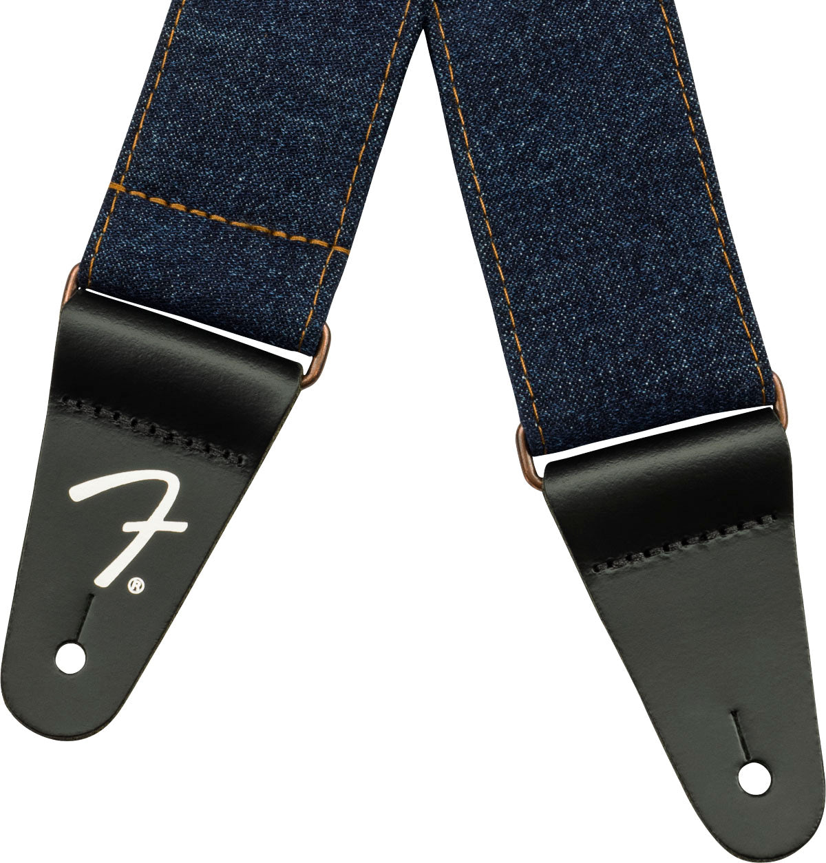 Fender 0990638013 X Wrangler Denim Correa Guitarra Dark Indigo 2