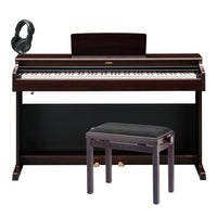 Yamaha -Pack- YDP165R Piano Digital Arius Rosewood + Banqueta y Auriculares 1