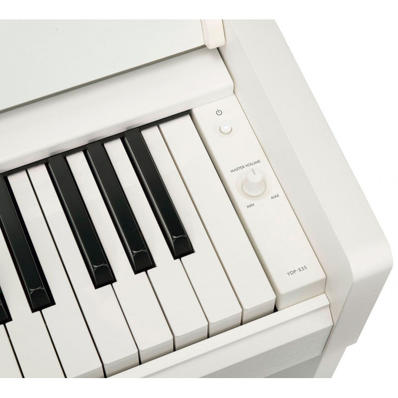 Yamaha -Pack- YDPS35WH Piano Digital Arius Blanco + Banqueta y Auriculares 7