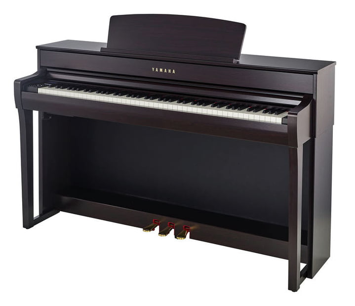 Yamaha CLP745 R Piano Digital Clavinova Rosewood. Demo. 3