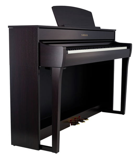 Yamaha CLP745 R Piano Digital Clavinova Rosewood. Demo. 6