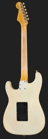 Fender Postmodern Journeyman Relic Stratocaster RW Guitarra Eléctrica Aged Olympic White. 3