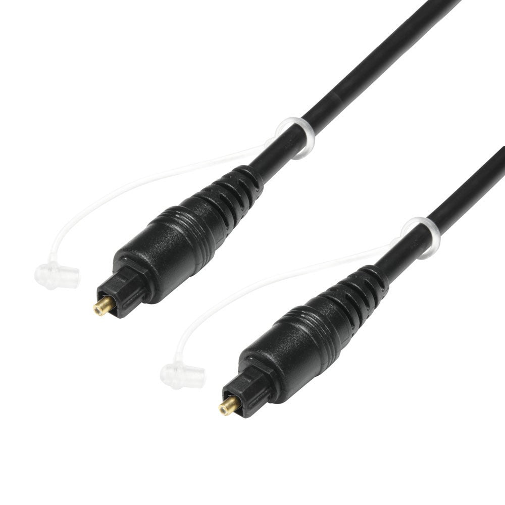 Adam Hall K3DTOS4M0100 Cable de Audio de Toslink a Toslink 4mm Diámetro 1 Metro 1