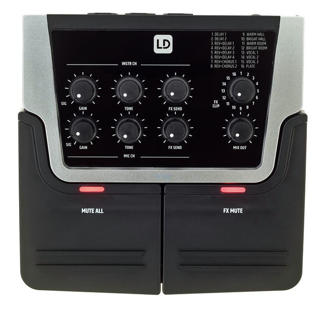 LD Systems FX300 Pedalera Multiefectos 1